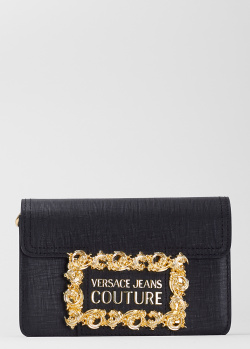 Міні сумка Versace Jeans Couture чорного кольору, фото